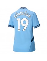 Manchester City Ilkay Gundogan #19 Domácí Dres pro Dámské 2024-25 Krátký Rukáv